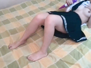 高清无水印大阴唇小女穿着水手制服啪啪呻吟给力