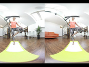 Alexis Crystal Does Sexy Yoga And Fucks VR Doggystyle