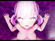 SHU-Q Dance - Minato Aqua 【MMD R-18】 Vtuber MMD