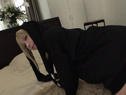 [MUKC-084] 萌え袖 細身美脚 中出し放題 従順コスプレ少女を猛烈にハメ倒す 絶対着衣性交 円井萌華【破解】 - 4of5