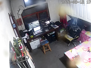 公司值班室攝像頭黑客破解拍攝到的猥瑣大叔偷情私會饑渴少婦情人 互舔騎乘後入各種姿勢幹得高潮不斷 露臉高清