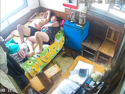 最新流出公司攝像頭破解拍攝到的門衛值班室老大爺和大娘人老心不老 超有激情各種體位啪啪 720P高清