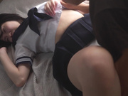 [APNS-383] 「わたし…滅茶苦茶にされたい…」中年チ〇ポ偏愛女学生 留守番中に近所のおじさん達に中出しされちゃいました 桃瀬ひまり - 1of5