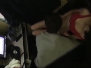 网吧包厢偷拍❤️一对饥渴年轻情侣脱光光在里面做爱估计太冷妹子抗不住穿上衣服继续