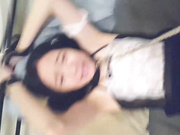 開陽女中外教事件，雙馬尾學生妹穿情趣女僕裝被外教老師各種姿勢調教爆操！ (1)