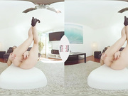 Young cute girl Evelina with wild temper