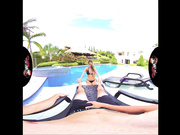 Big juicy Latin tit bouncing