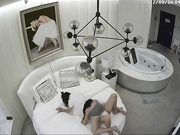 对白清晰眼镜男约炮有儿子的风骚主动美少妇老师进屋就上舌吻下摸屌激情四射脱光玩丝足交啪啪呻吟太刺激