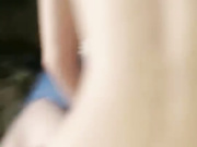 苗条绿衣妹子和小男友双人啪啪，后入抽插大屁股呻吟娇喘毛毛浓密特写，很是诱惑喜欢不要错过