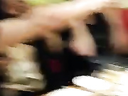 网红人妖饭桌上互口