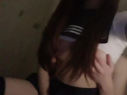 【周末福利】清纯性感TS阿茶，变性前变性后，大鸡巴变成了小淫穴，变前被操得淫荡，变后敏感潮喷！