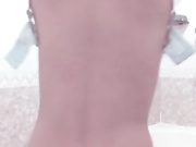 厕所自慰好多水啊~