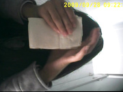 超男双镜头186蹲下后擦脸找感觉,好难出尿