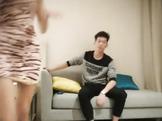 探花鸭哥代班性感包臀裙妹子口交上位骑坐