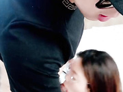 瑜伽健身教练约炮纹身猛男站立后入诱惑