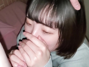 【无修正】经验人数为1人的18岁白色F罩杯少女连续射精